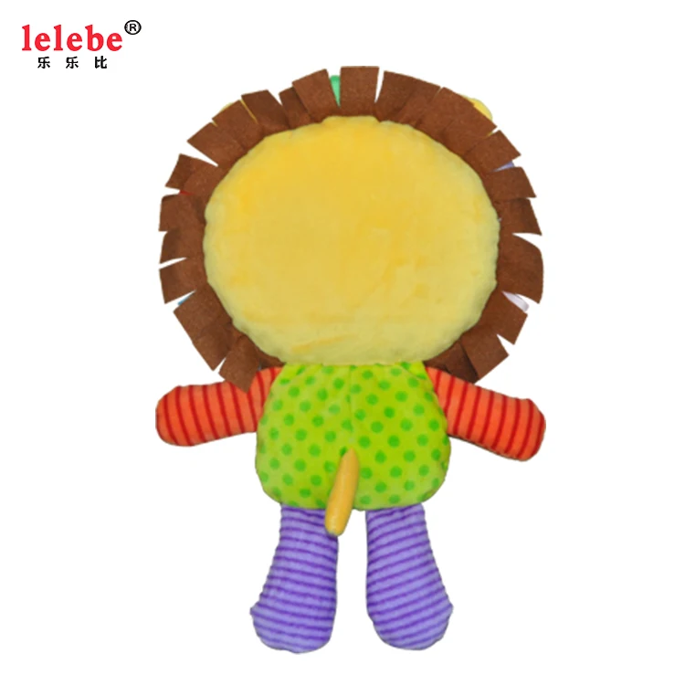 wholesale manufacturer 36cm infant soothing lion plush toys /bedtime toys/anime plush toys