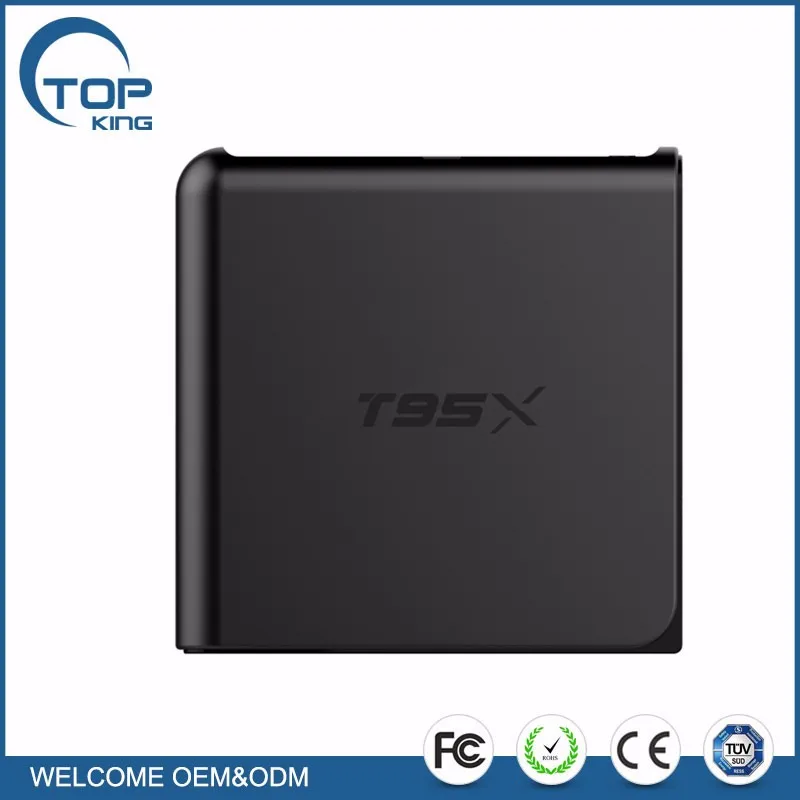 T95X 2 Г + 8 Г Android 6.0 TV Box Amlogic S905X Bluetooth/WI-FI/4 К/H265 Smart TV HDTV KODI16.1 Предустановленной