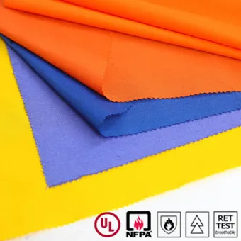 
93% Meta Aramid 5% Para Aramid 2% Carbon fire resistant waterproof iherent FR fireflighting Fabric 