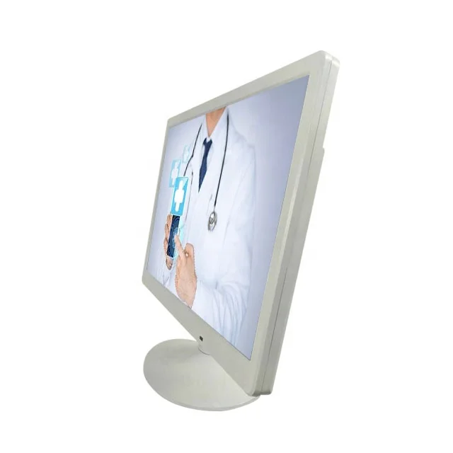 
Professional Medical White 19 inch square screen desktop led monitor 