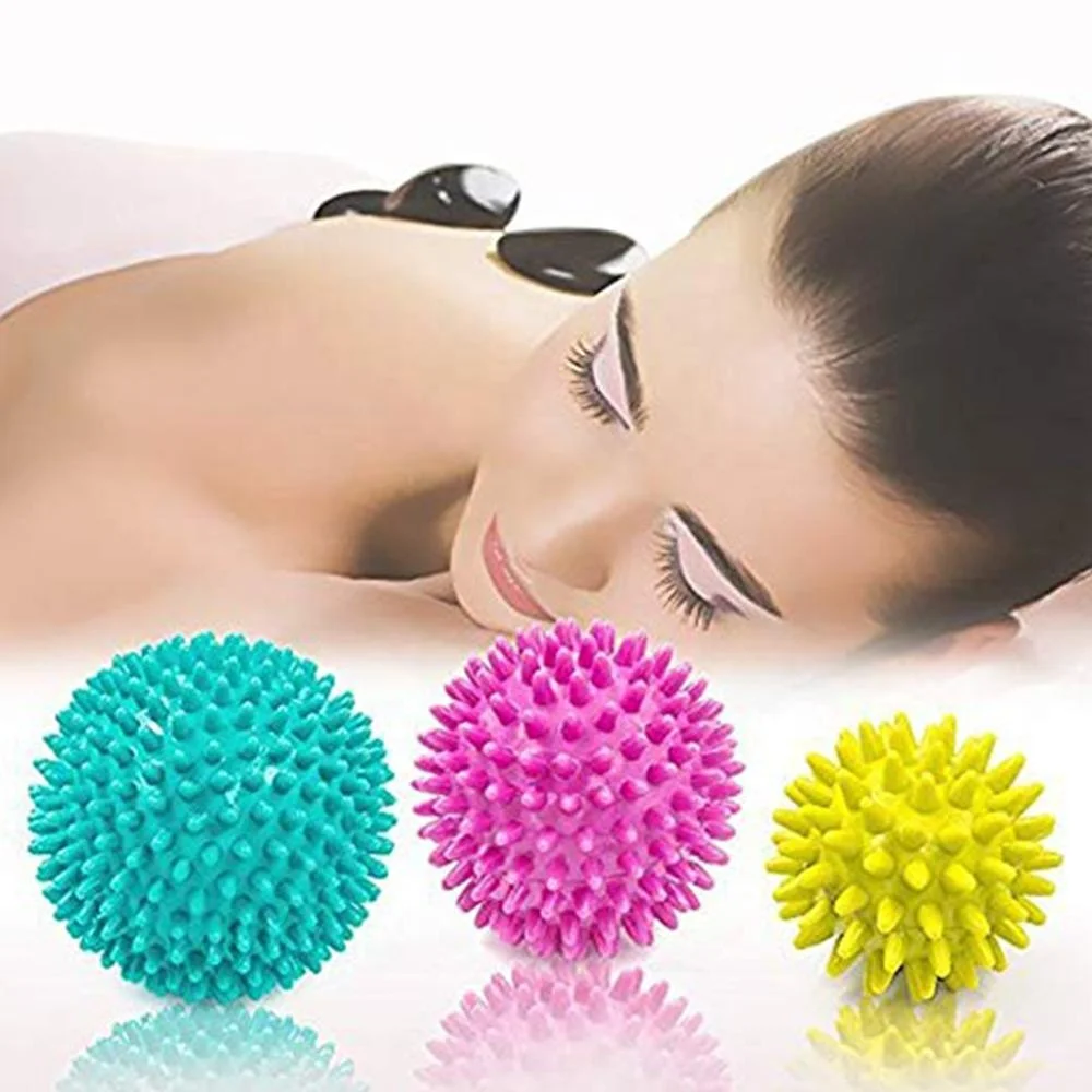Индивидуальный цвет, 7 см, 8 см, 9 см, мяч для массажа, мяч для фитнеса, массажные мячи для ног, спины, шеи, для рук