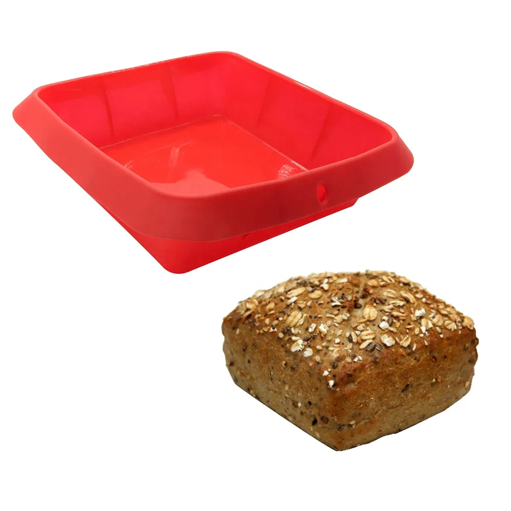 Benhaida Food Grade Silicone Cake Tool Set of 4 nonstick Silicone loaf Set of 4 mold