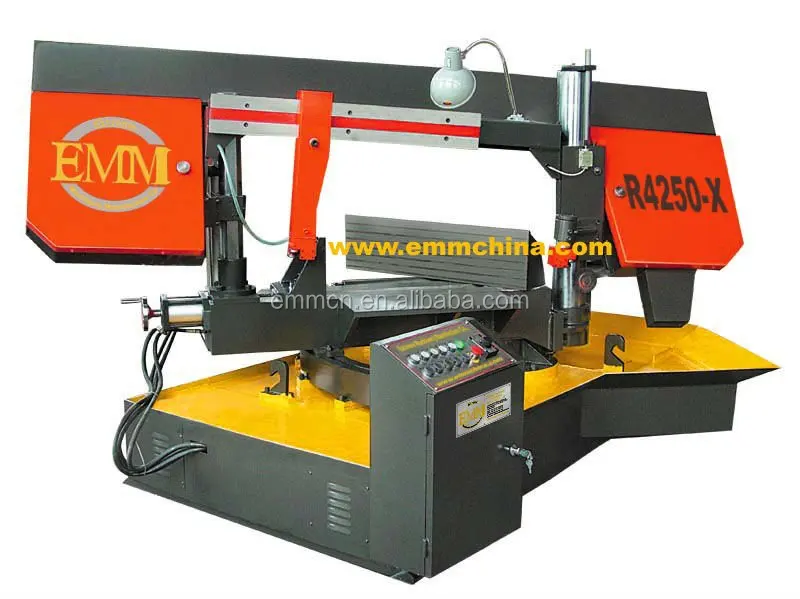 R4250 angle cut 45 degree automatic metal band saw machine