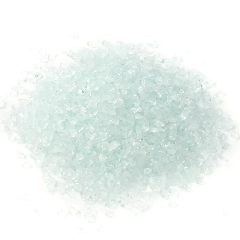 3-6mm high luster decorative crystal glass stone fire glass for fire pit bowl fireplace resin art painting decoration