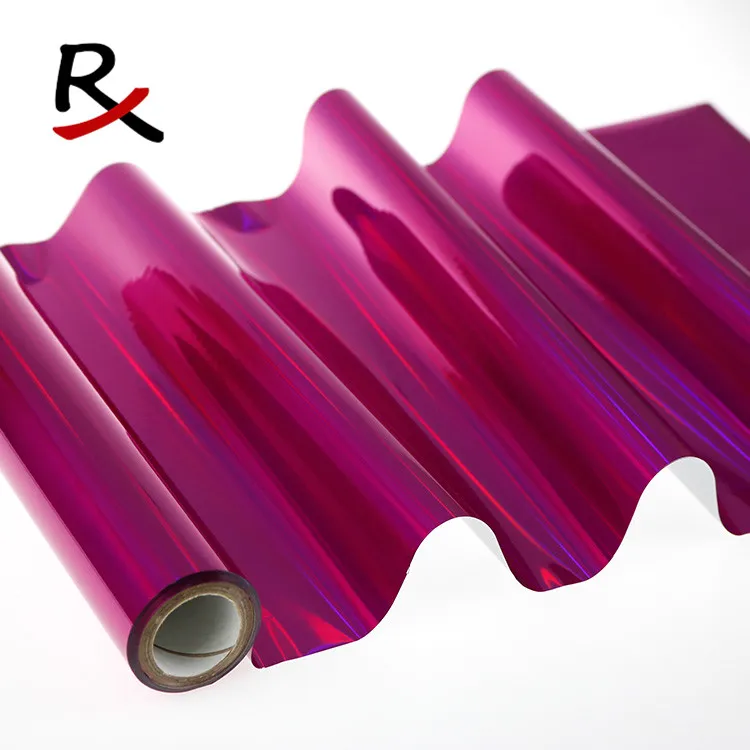 S002# custom hot stamping foil hologram for fabric & leather