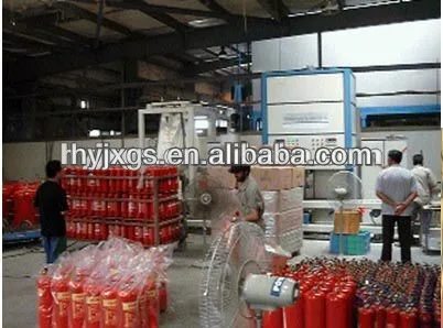 automatic fire extinguisher filling machine/fire extinguisher production line/automatic fire extinguisher filling line