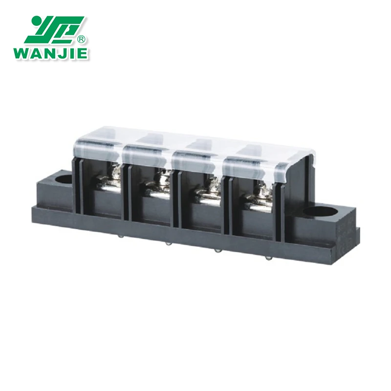 Панель монтируется высокий ток барьер клеммные колодки 13 мм Шаг с крышкой amd крепежные отверстия (WJ78CM/78HM/78RM)