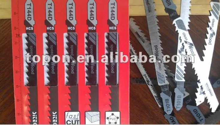 Jigsaw blade woodworking wood PVC plastic cutting chainsaw blade T144D jigsaw blade