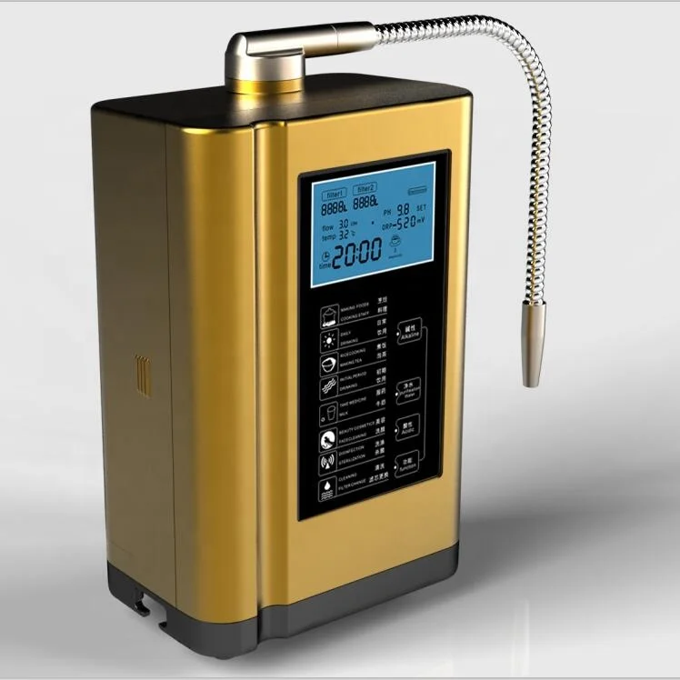 
OEM Alkaline Home Drinking Water Ionizer Filtration Hot Sale Alkaline Water Dispenser Alkaline Water Ionizer Purifier Machine 