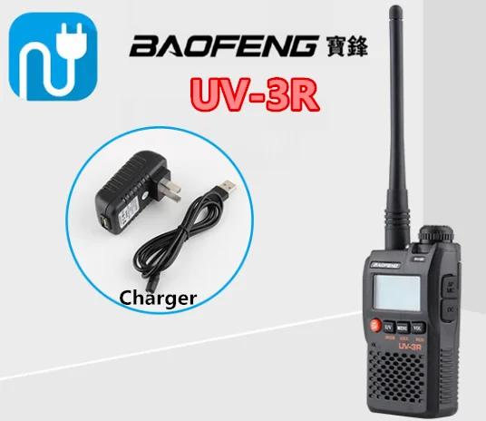 Dual Band Pocket двухстороннее радио Baofeng Мини Walkie Talkie UV-3R