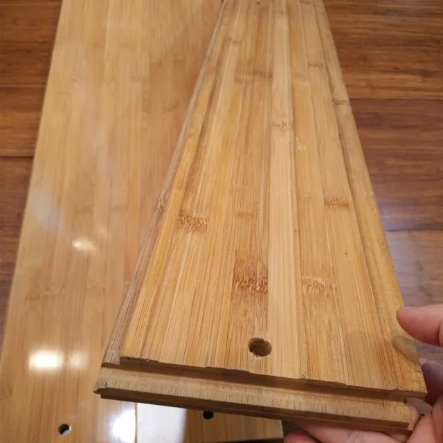 Карбонизированный горизонтальный Бамбуковый Пол Толщиной 15 мм