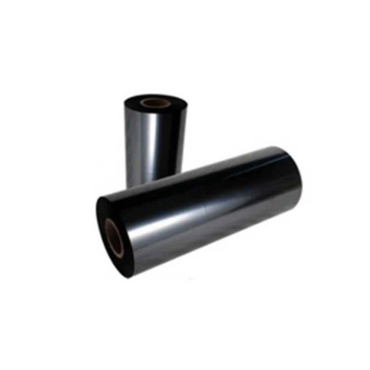 12mic-500mic black pet film is used for producing Adhesive tapes and label, insulation Shielding