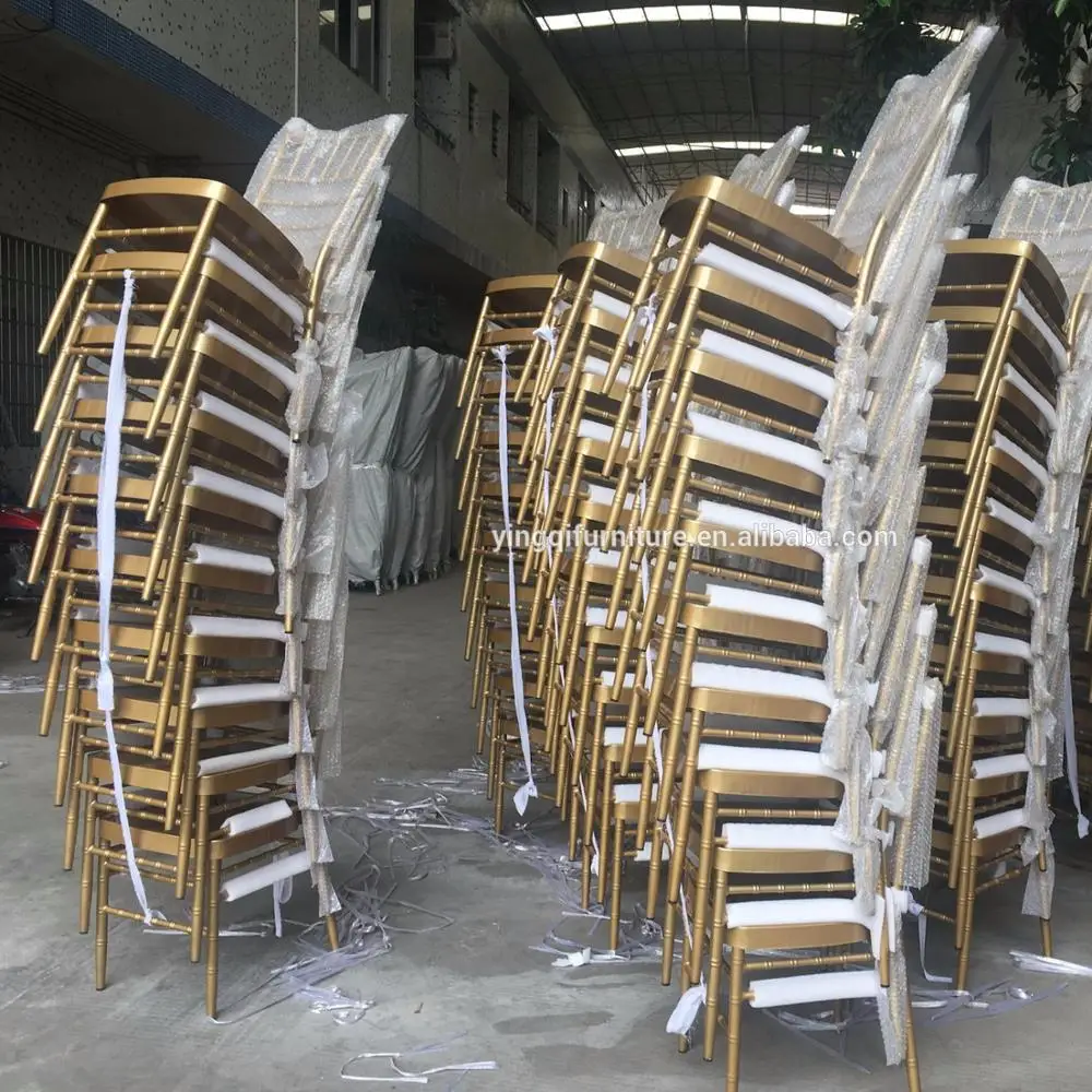 Used aluminum wedding chiavari chair sale