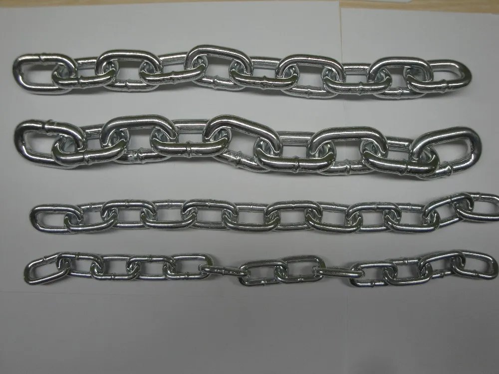 GALV. IRON LONG LINK CHAINS