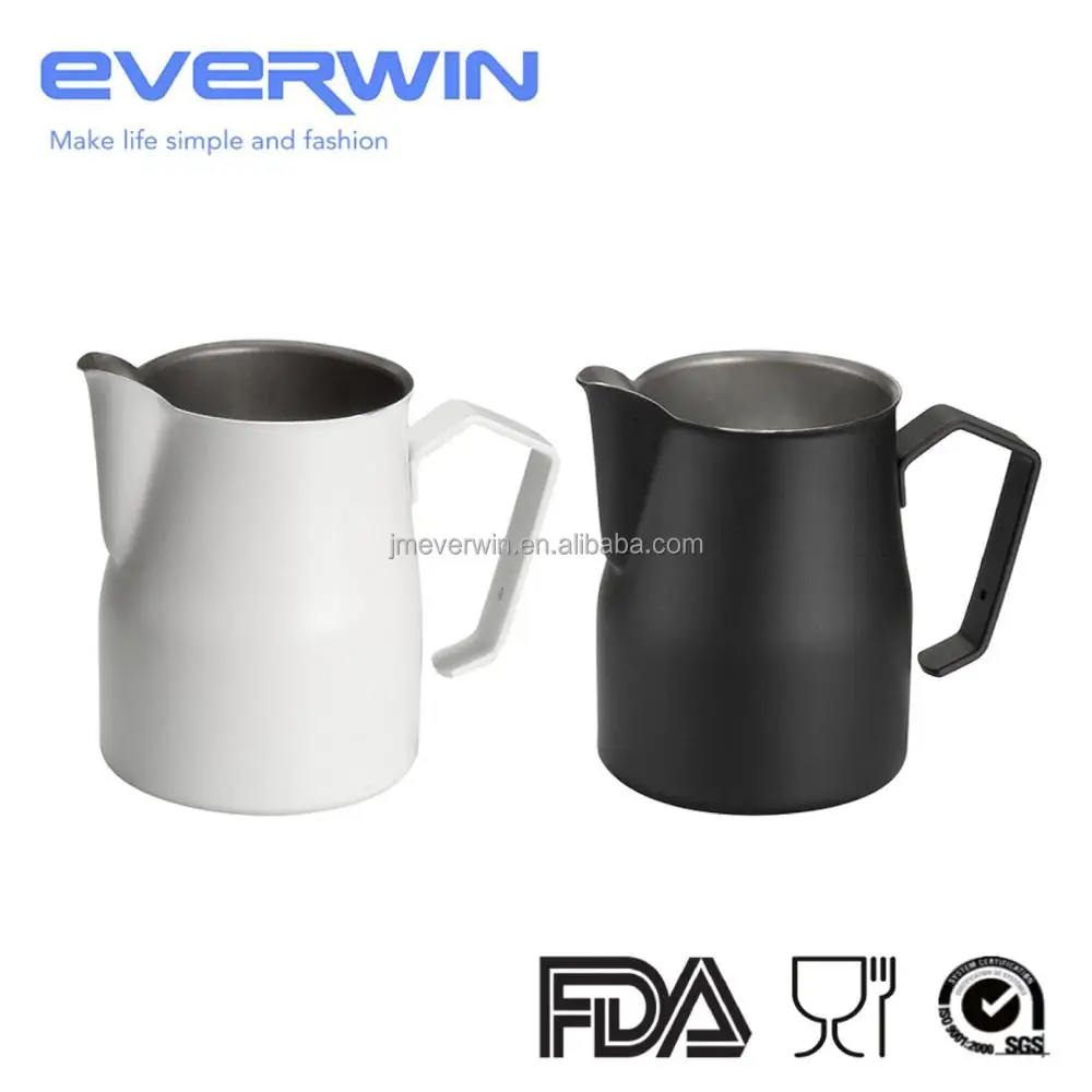 350ml/500ml/700ml/1000ml Italian Latte Art Jug Frother Cup Stainless Steel Milk Frothing Jug