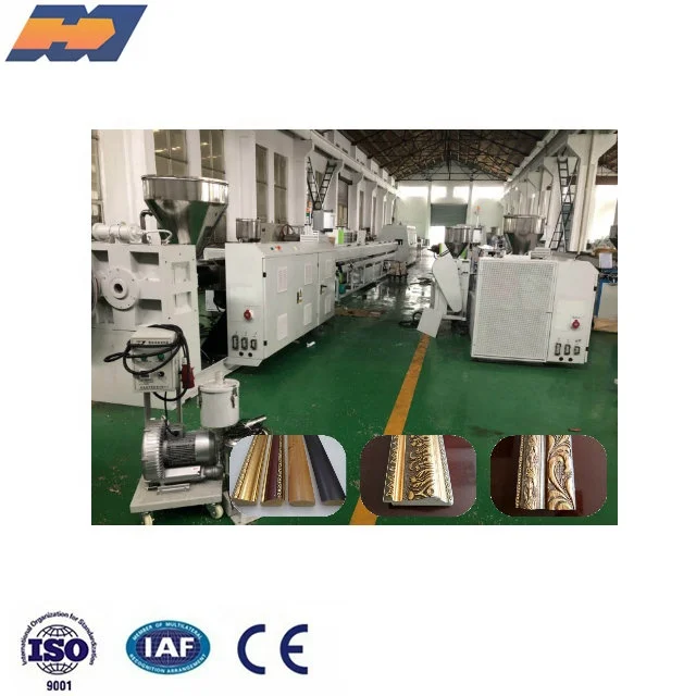 PS frame extruder PS photo profile extrusion line