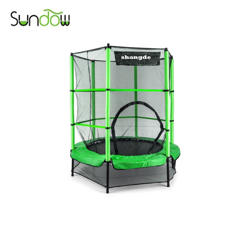 spring steel sporting goods single bungee jumping trampoline for sale