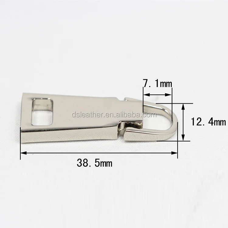 Wholesale Custom Thick Heavy Duty Durable Metal Zipper Puller For Handbags