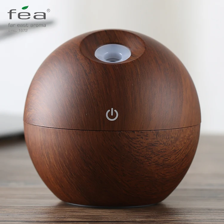 Mini Portable 130ml ABS Usb Aroma Diffuser Essential Oil Ball Dispenser, Home Use Ultrasonic Humidifier