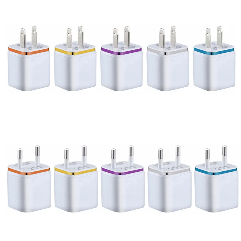 Classical charger for iPhone high-quality  charger travel charger 5V1A 5V2A customized gift logo for Apple, Samsung, LG