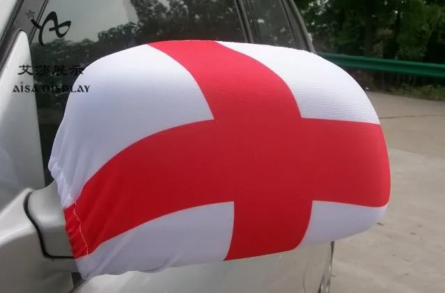 Car decoration custom national world  football cup car flag car wing mirror cover flag for all country flags
