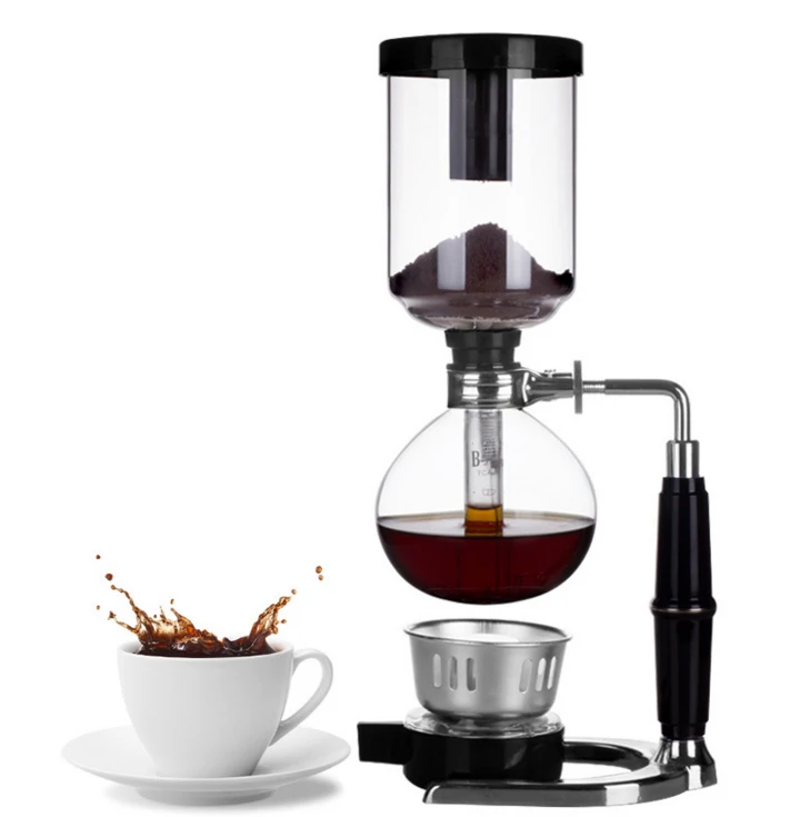 2/3/5 cup balancing vaccume pot coffee brewer