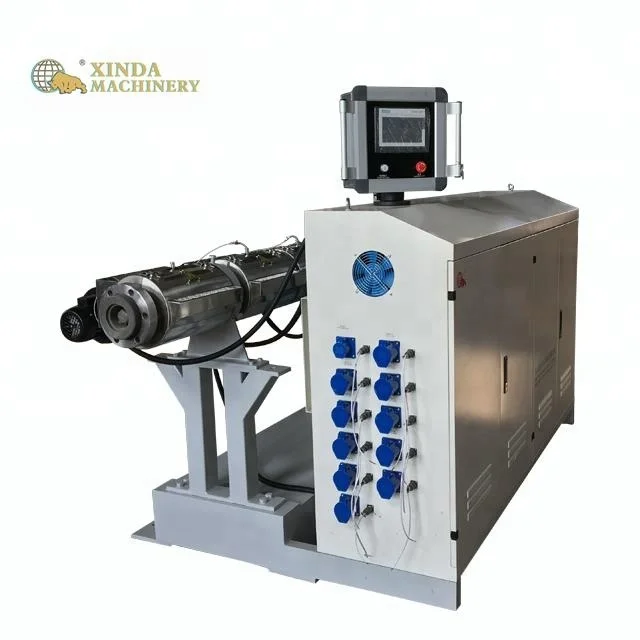 High Quality Pe Single Screw Plastic Pellet Extruder Machine Making Extruder Machine For Plastic Pipe For Sale