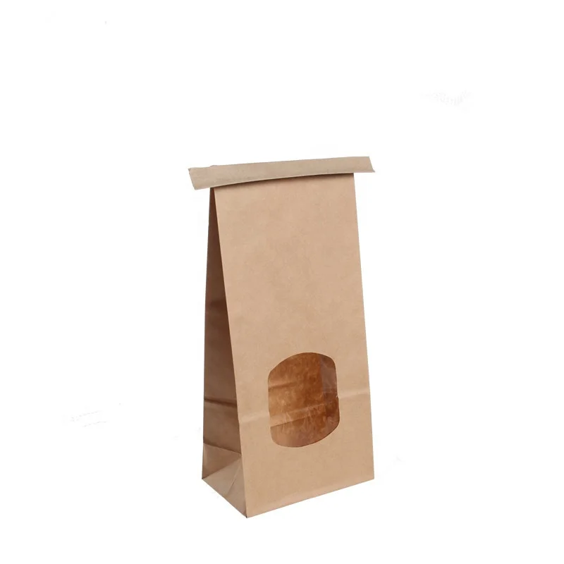 eco friendly Flat bottom reusable coffee packaging bag with valve