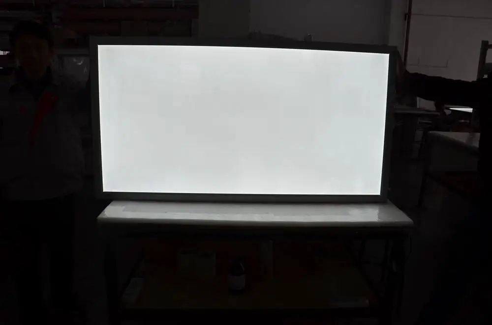 
custom aluminum slim light box with factory price 