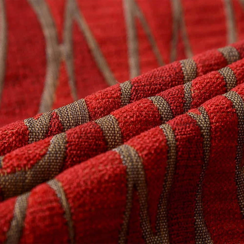 Flame Retardant Luxury Jacquard Chenille Upholstery Fabric