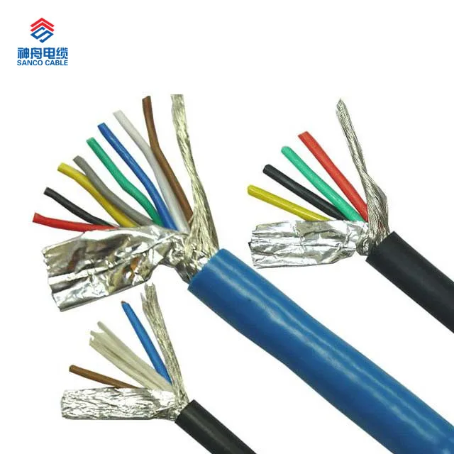 Горячие продажи медной ленты экранированный ПВХ управления фторопластов изоляцией