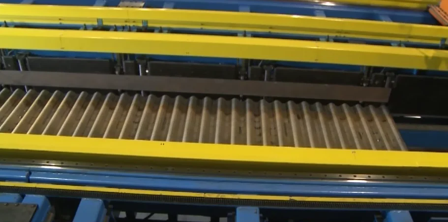 Steel Corrugated Web H Beam Assembly Welding Line