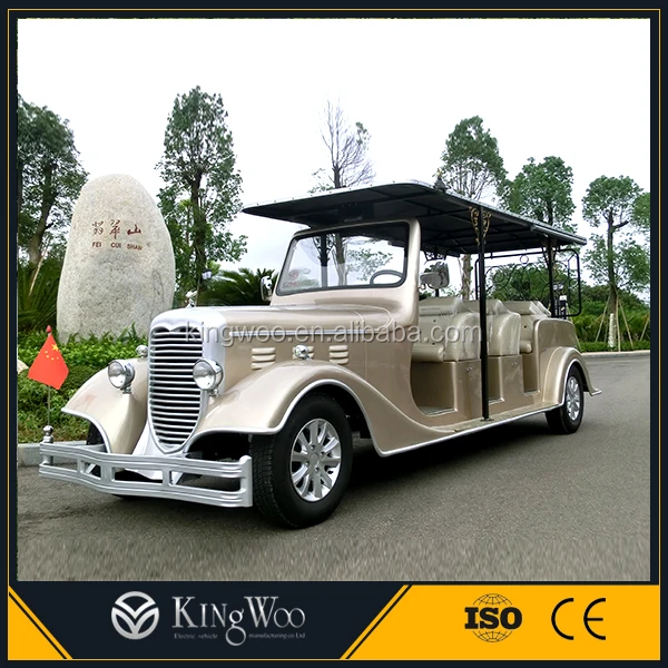 
11 сидений, золотой роскошный модный электрический классический автомобиль, дешево для продажи 