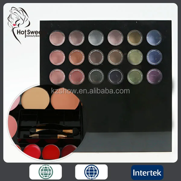 Private label professional high quality big cosmetics kits waterproof 36 colors eyeshadow and 5 color lipstick makeup set