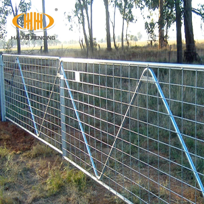 China manufacturer fence galvanized metal deer farm gates for sale