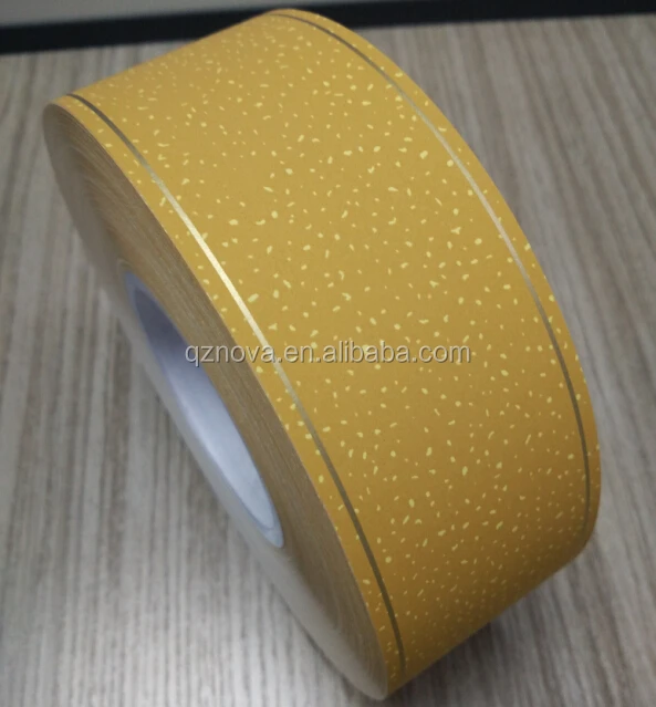 cigarette packing yellow cork tipping paper