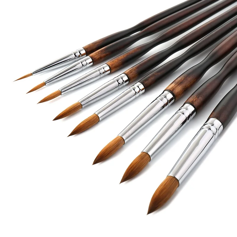 Китайский производитель художественные наборы кистей Kolinsky соболиный волос каллиграфические кисти ручки для профессионалов