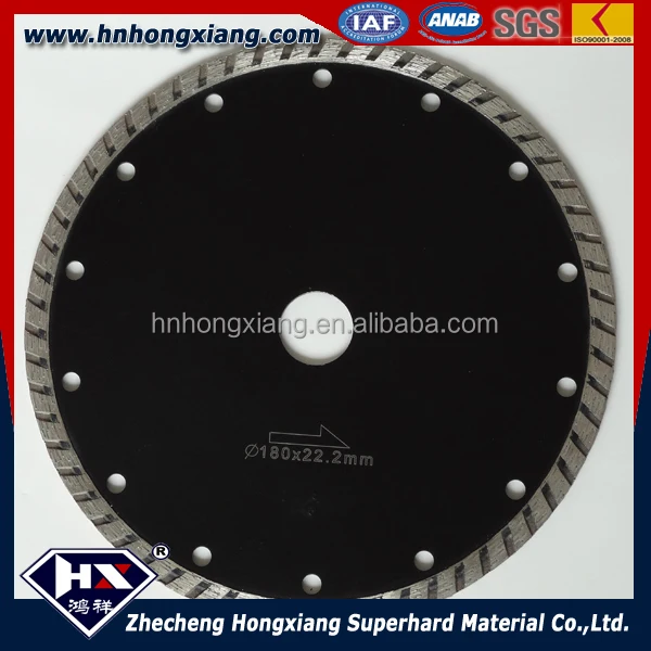 Long life turbo diamond saw blade turbo diamond cutting disc
