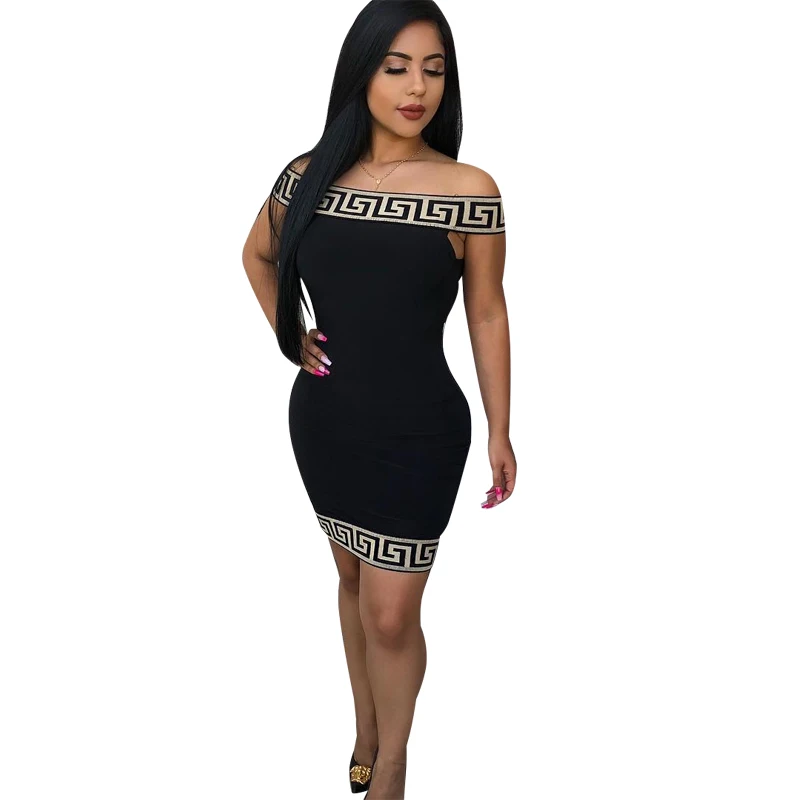 Оптовая продажа M8130 платье с открытыми плечами сексуальные модные женские платья для ночного клуба