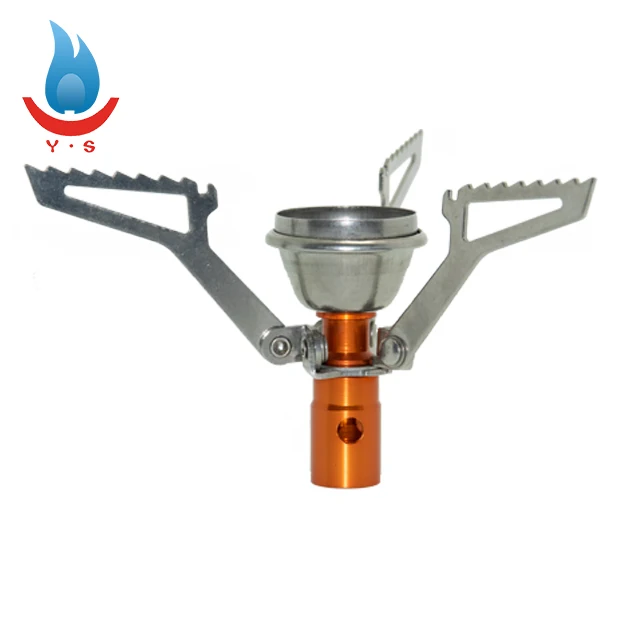 Portable single burner camping stove  folding titanium alloy camping propane stove  Ultralight Outdoor Cooking Stove