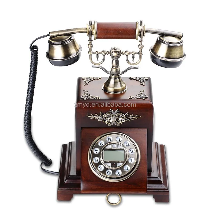 Home Decorative Old Style Landline Phone Antique Telephone Set