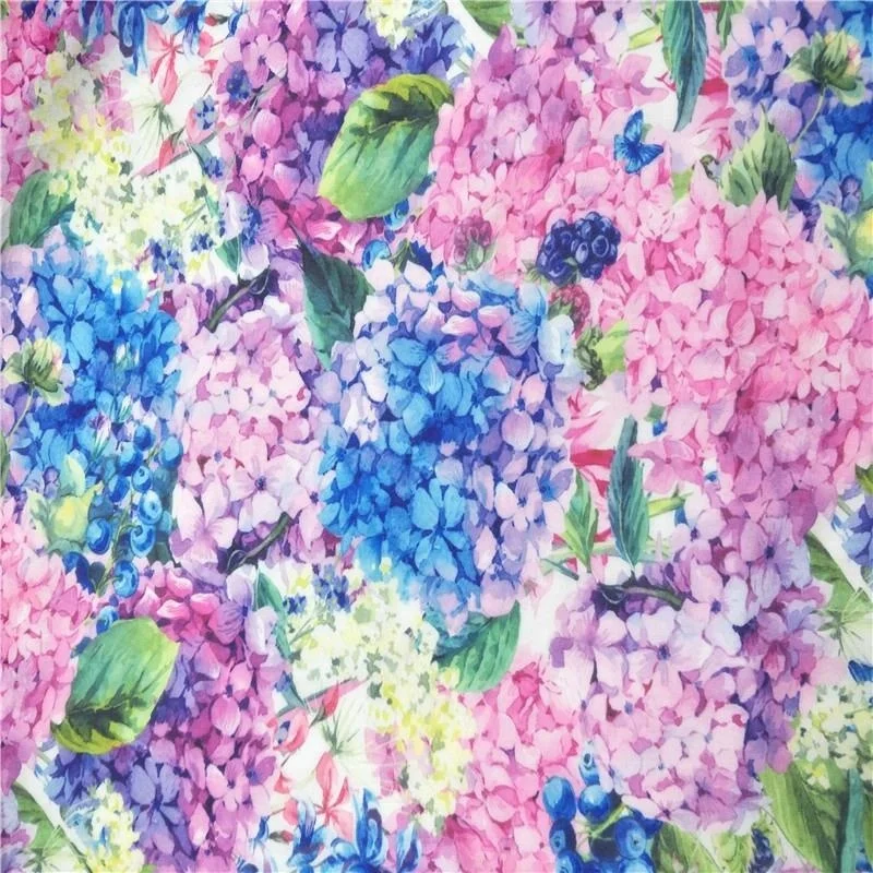 Новый дизайн 2021 шифоновая суперполиэстеровая ткань с принтом для женской одежды