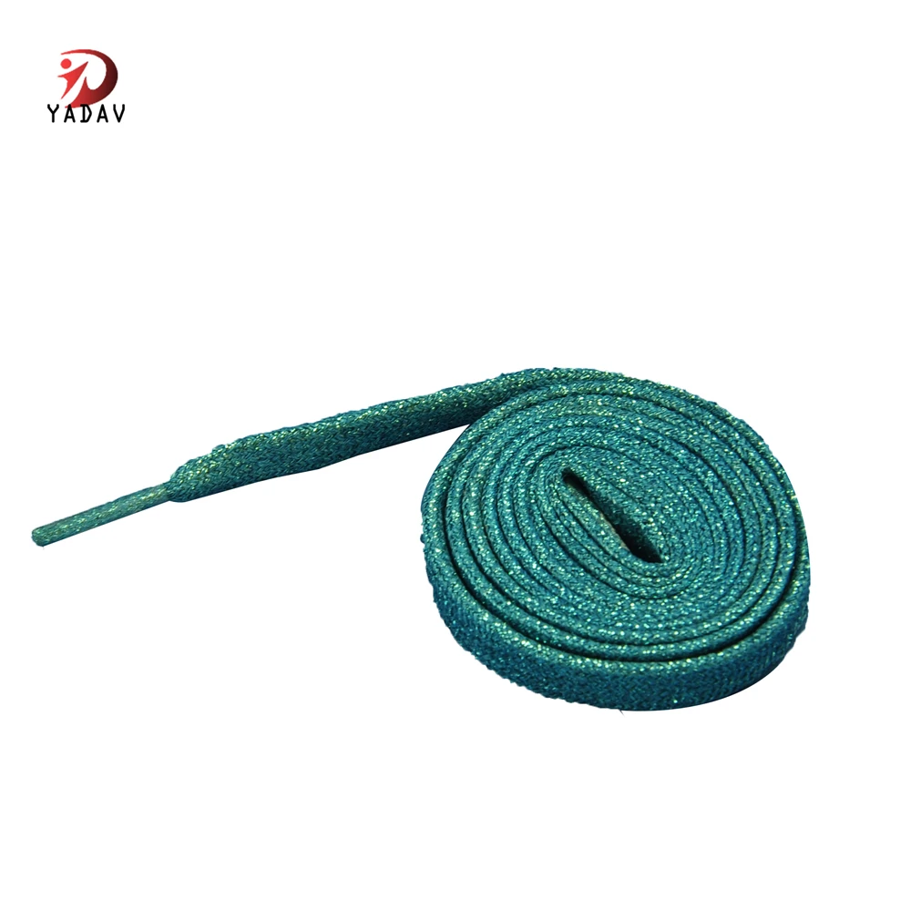 Gradient Glitter Shoe Laces Hockey Brightness Shoelaces Reflective Muti Colors Shoelaces