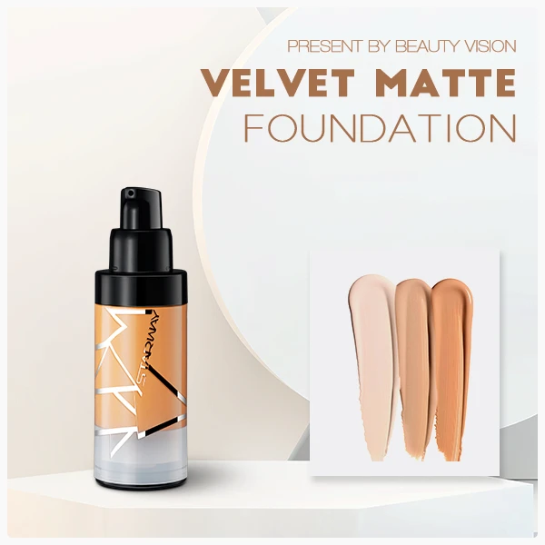STARWAY Classic Cosmetics Wholesale Liquid Foundation Waterproof Full Coverage Matte Foundation