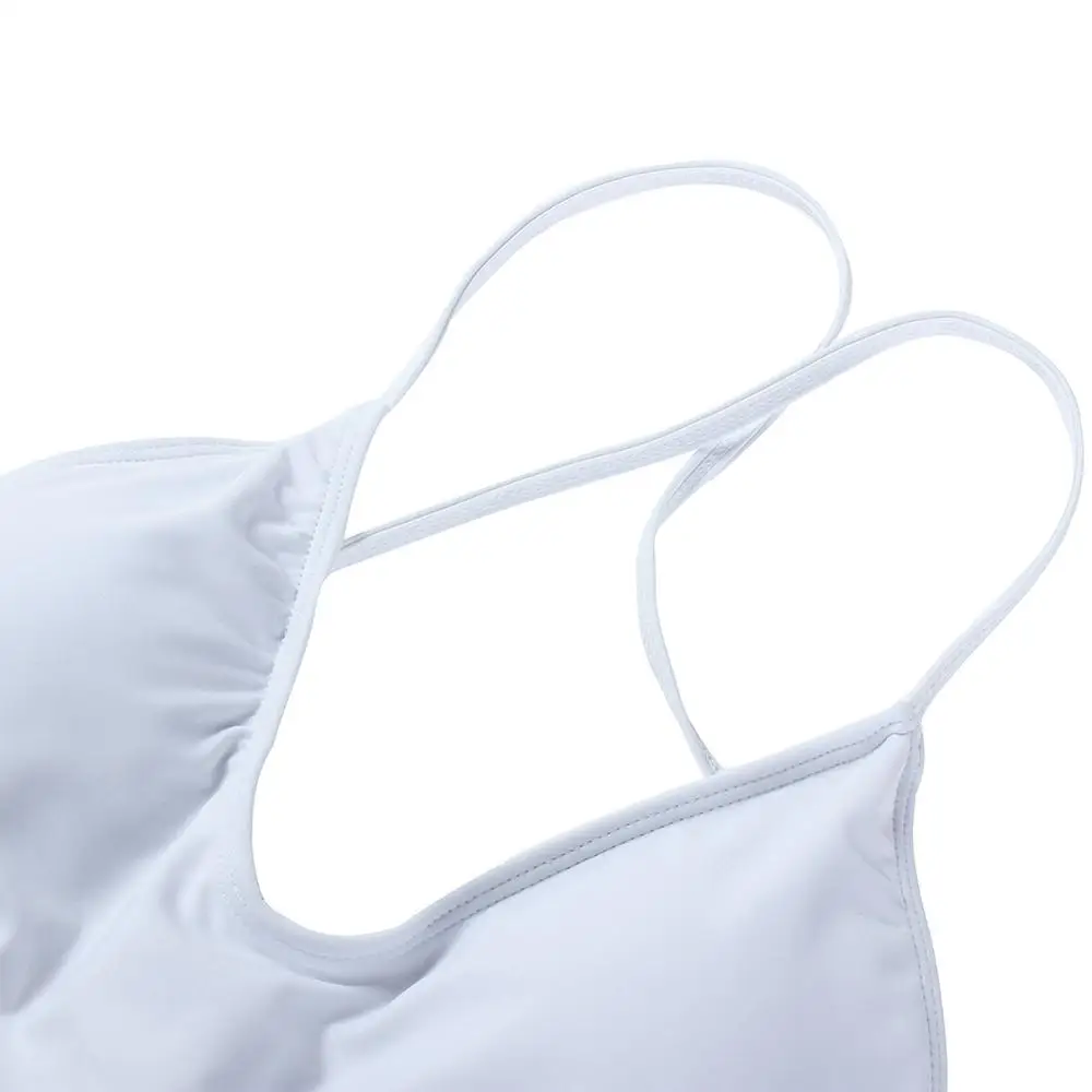 New Fashion Ladies bikini Swimwear White Waist Hollow Out Design women One Piece Swimsuit