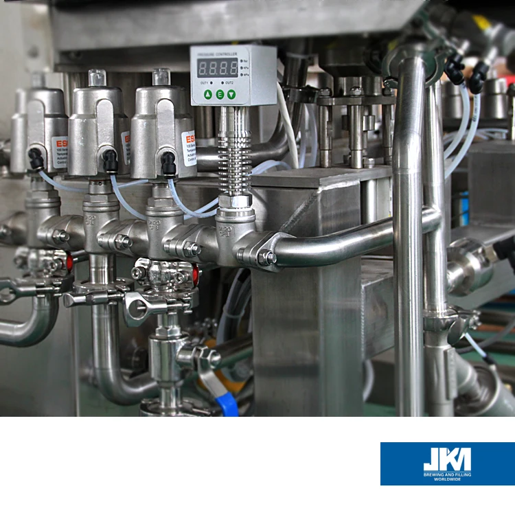 
JKM-WF30 Automatic Beverage Beer Keg washer filler Washing Machinery Filling Machine 