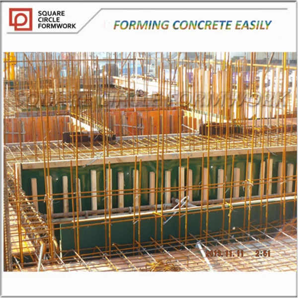 Reusable 100 Times Building Plywood Concrete Forms