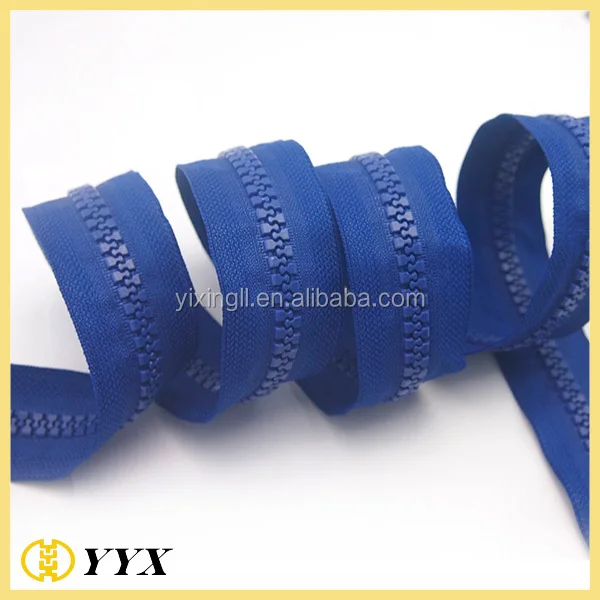 large industrial zipper close end plastic zipper 20# giant zip