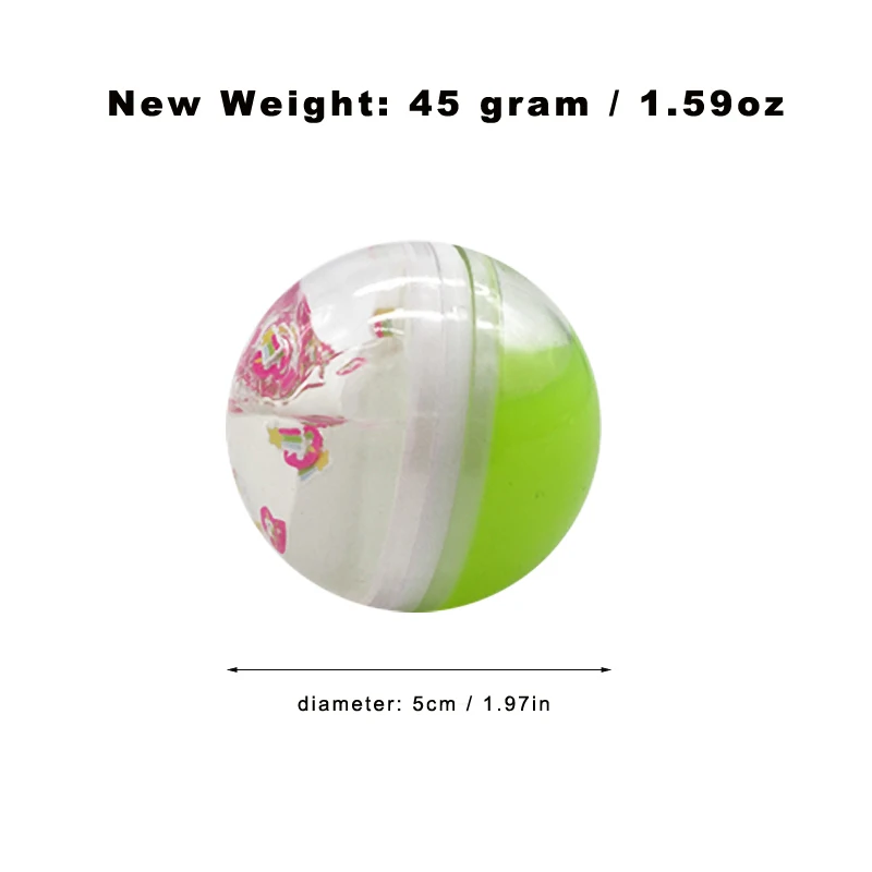 5cm Capsule Coloring Soft Unicorn Double Crystal Putty Slime Jelly Toy for Kids