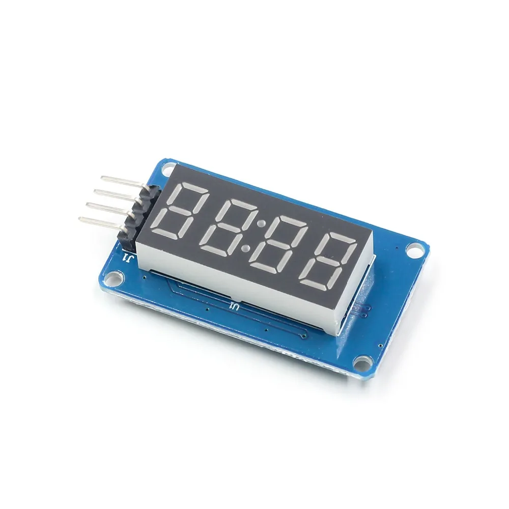 TM1637 LED Display Module 7 Segment 4 Bits 0.36Inch Clock RED Anode Digital Tube Serial Driver Board